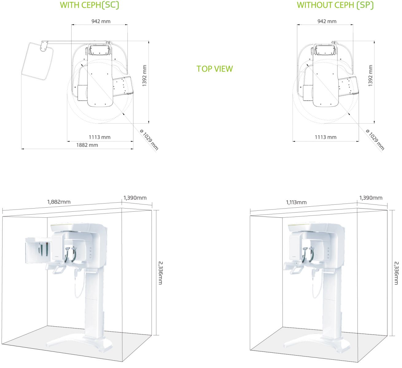 Green Smart 牙科 3D 影像設備
