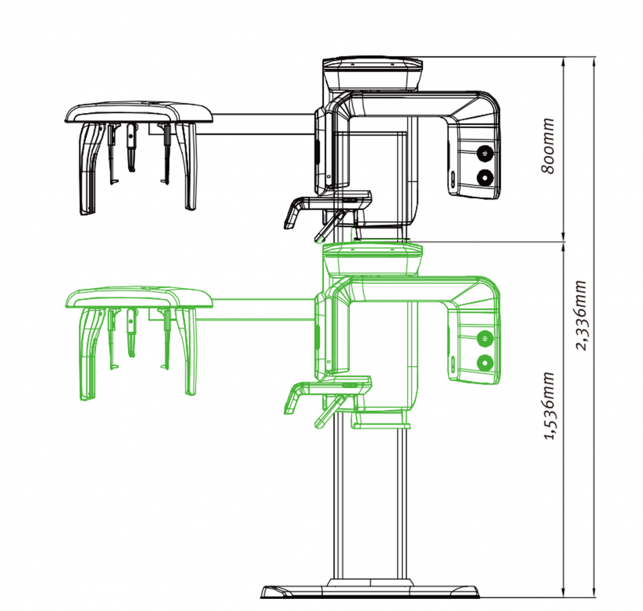 PaX-i3D Smart 牙科 3D 影像設備