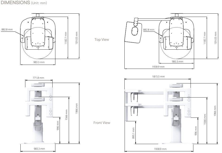 vatech A9 牙科 3D 影像設備